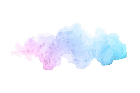 Pink Blue Watercolor Spot Isolated On White 15740458 Vector Art At Vecteezy
