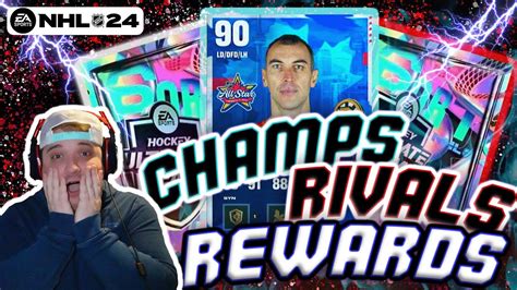 Nhl Champs Rivals Rewards Insane New Chara Card Team Update