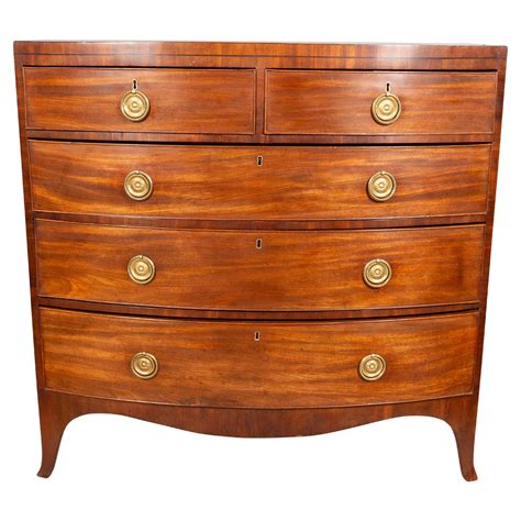 George III Mahogany Chest Of Drawers For Sale At 1stDibs