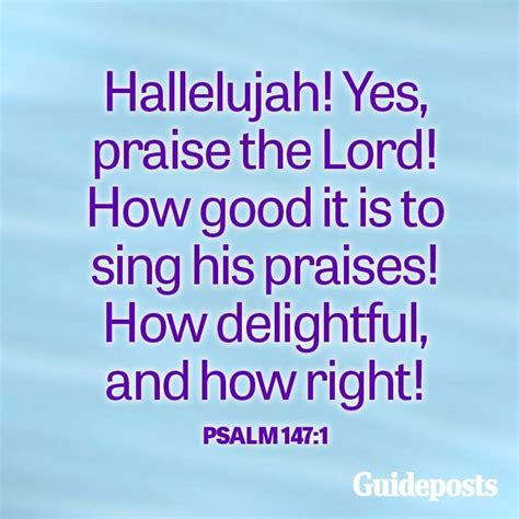 ♥ ♫ ♪ Hallelujah ♥ ♫ ♪ Yes Praise The Lord How Good It Is To Sing His Praises How Delightful