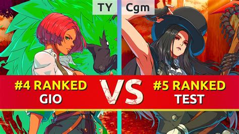 GGST TY 4 Ranked Giovanna Vs Cgm 5 Ranked Testament High Level