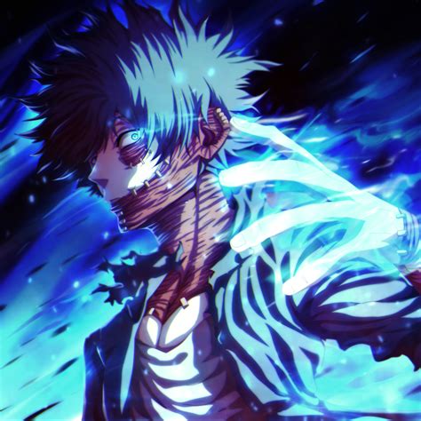 Download Blue Dabi Boku No Hero Academia Anime My Hero Academia Blue