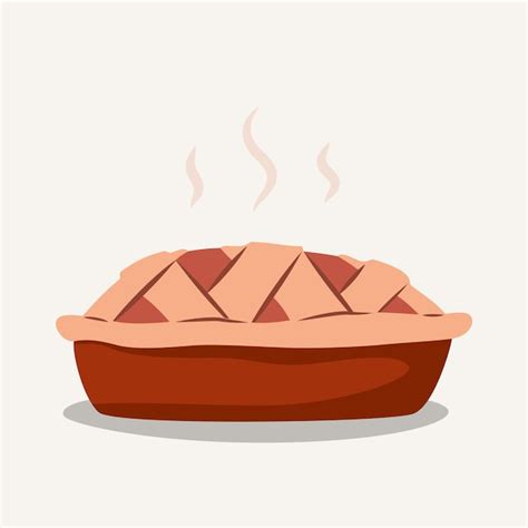 Premium Vector Homemade Hot Pie