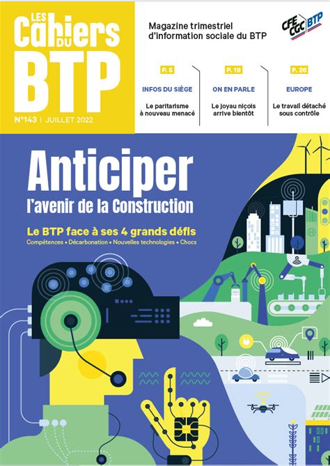 Les Cahiers Du BTP N 143 Juillet 2022 CFE CGC BTP