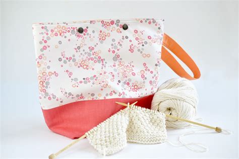 How To Sew A Knitting Or Crochet Project Bag