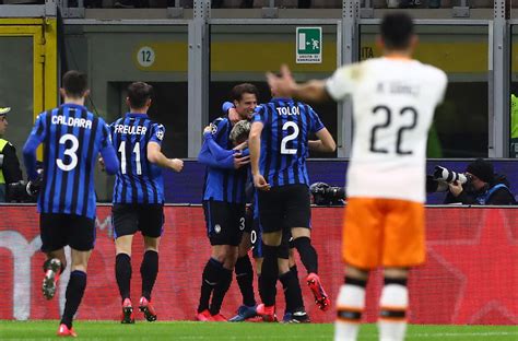 Champions League Atalanta Valencia La Dea Incanta A San Siro