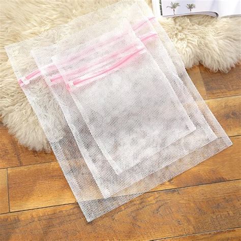 Sizes Zippered Mesh Laundry Wash Bags Foldable Delicates Lingerie Bra Socks Underwear Washing