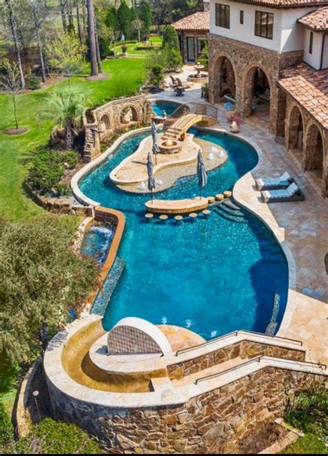 Dream Backyard Pool Pools Backyard Inground Backyard Pool Landscaping