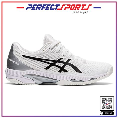 Asics Solution Speed Ff 2 Whiteblack Womens Tennis Shoes