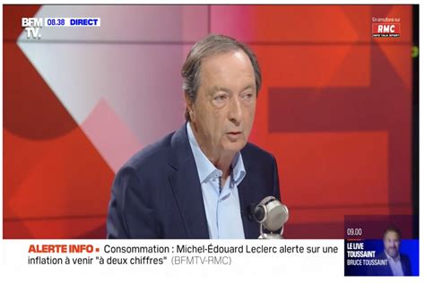 Michel Douard Leclerc Voque Un Tsunami Dinflation