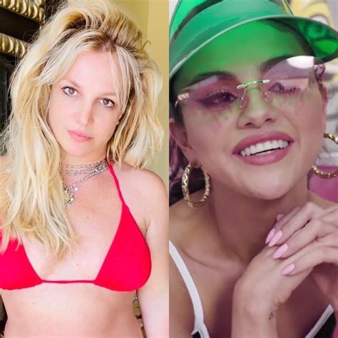 Buzzing Pop On Twitter Fans Think Britney Spears Is Shading Selena