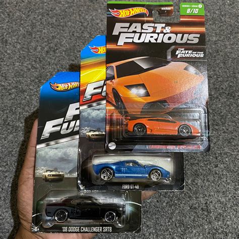 Jual Hot Wheels Paket Lamborghini Murcielago Dodge Ford Fast Furious Shopee Indonesia