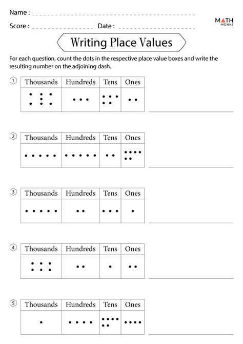 Th Grade Place Value Worksheets With Answer Key Worksheets Library