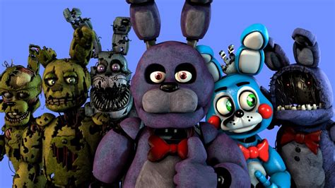 Sfm Fnaf Every Bonnie In A Nutshell Youtube