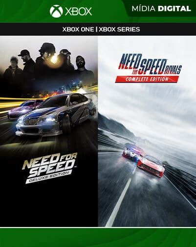 Need For Speed Conjunto Deluxe Xbox One Xs Mídia Digital Needgames