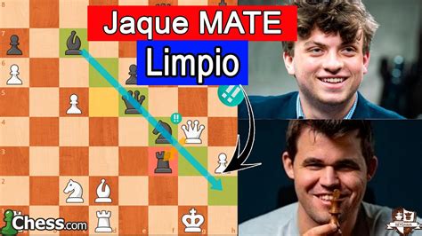 Hans Niemann Se Come Un Mate Limpio De Magnus Carlsen Youtube