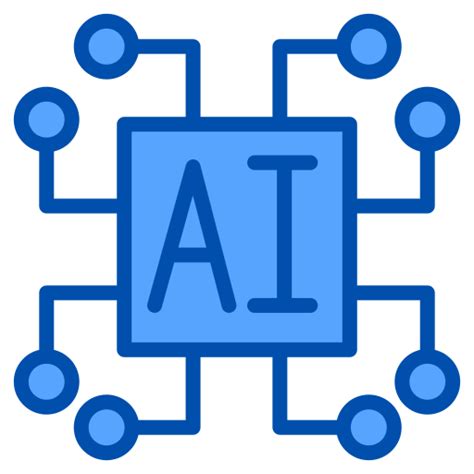 Icono De Ai Generic Blue