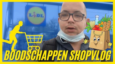 Boodschappen Shoplog Lidl Youtube