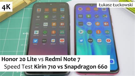 Honor Lite Vs Redmi Note Speed Test Kirin Vs Snapdragon