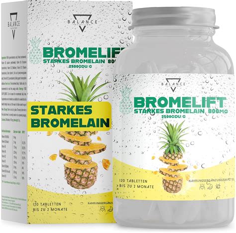 Bromelift® Bromelain 2500 Gdug 120 Tabletten Bromelain Hochdosiert