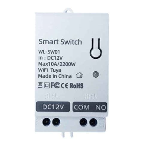 Smart Switch 10A 12VDC | Tuya Smart Home