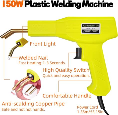 Buy BIBOKLTIY Plastic Welder Plastic Welding Kit W In Hot Stapler Repair With Pcs