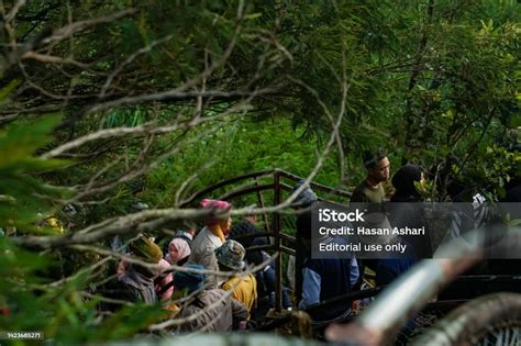 Sikunir Hill In The Dieng Plateau Stock Photo - Download Image Now - Adventure, Aerial View ...