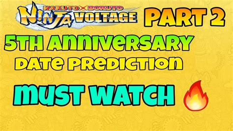 Nxb NV 5th Anniversary Date Prediction Part 2 Pre Anniversary Login