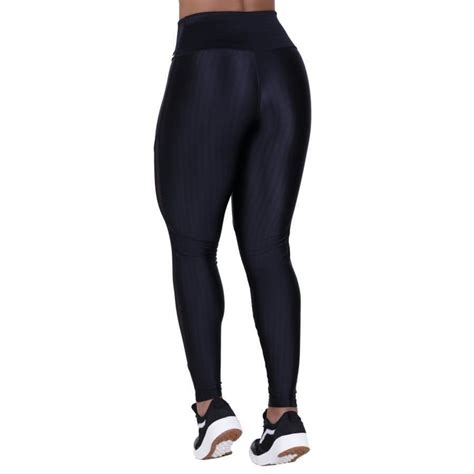 Cal A Legging Orbis Fitness Cirr D Recortes Tela C S Alto Feminina