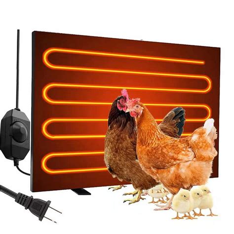 Lifestyles Chicken Coop Heater Radiant Heat Warmer Cozy Chicken Coop