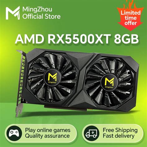 Mingzhou Rx Xt Gb Bit Gddr Gaming Graphics Card Amd Radeon Rx