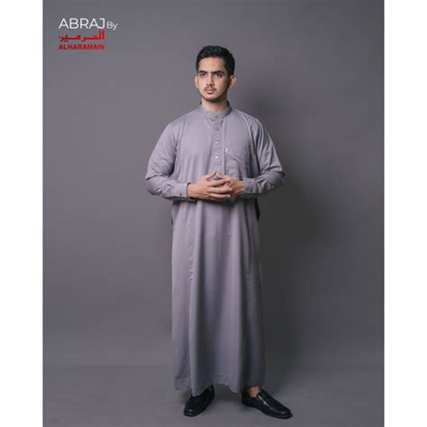 Jual Abraj By Al Haramain Jubah Gamis Pria Dewasa Slimfit Manset