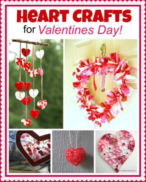 Fun Heart Crafts for Valentines Day!