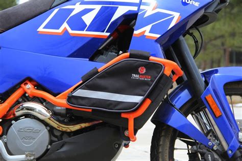 Adventure Crash Bar Bags For Ktm 950 And 990 By Trailmaster Adventures Slavens Racing