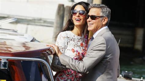 1st Photos From George Clooney's Wedding Video - ABC News