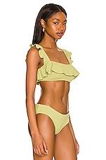 Eberjey Pique Jane Bikini Top In Pear Revolve