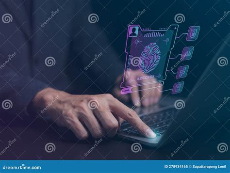 Biometric Identification Fingerprint Username And Password User