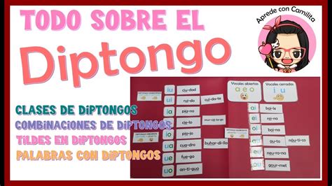 QUE ES UN DIPTONGO TODO SOBRE EL DIPTONGO PARA PRIMARIA Y SECUNDARIA