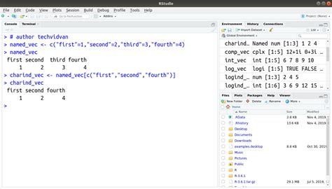 R Vector How To Create Combine And Index Vectors In R Techvidvan