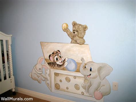 Baby Room Wall Murals - Nursery - Wall Murals by Colette