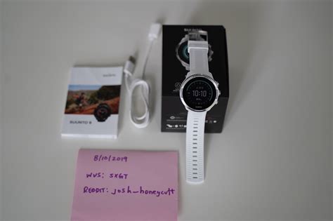 Wts Suunto 9 White Gps Sports Watch Watchexchange