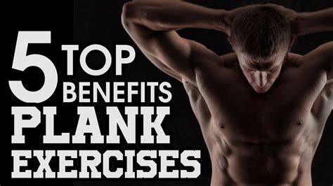 5 Top Benefits Of Doing Plank Exercises Youtube