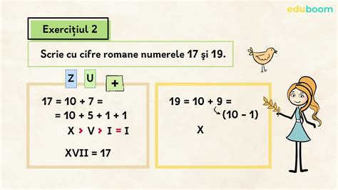 Formarea Citirea I Scrierea Numerelor Cu Cifre Romane Partea Ii