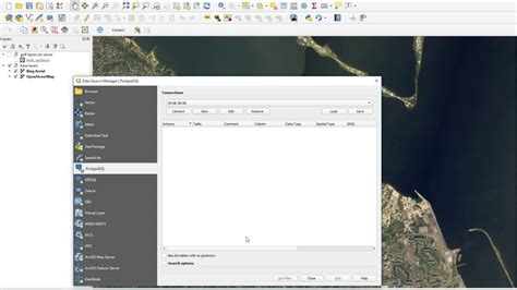 How To Add Postgis Layer In Qgis Youtube