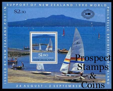 Stamps World New Zealand MUH Stamps 1990 Scenic Minisheet New