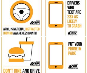 APRIL IS DISTRACTED DRIVING AWARENESS MONTH Mercy High School