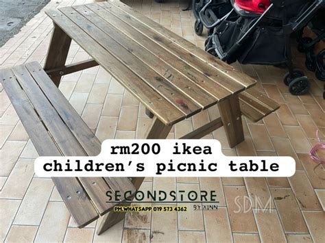 Ikea Kids Picnic Table Furniture And Home Living Furniture Tables