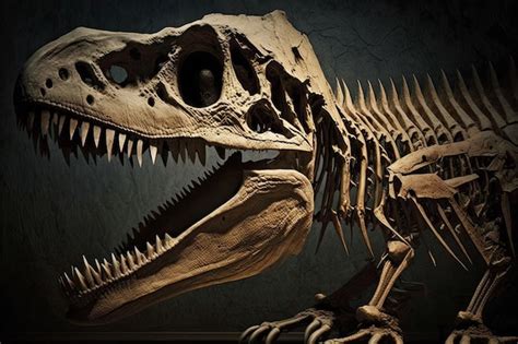 Premium Photo | Dinosaur remains essentially