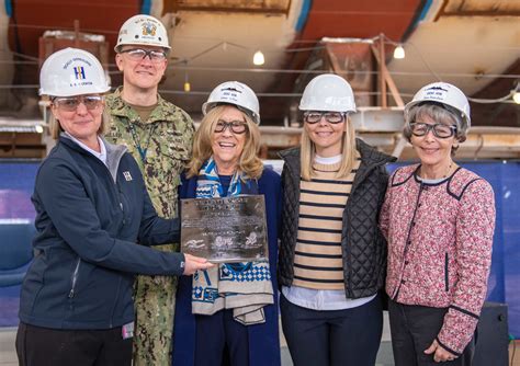 Keel Authenticated For Future Uss Ted Stevens Naval Sea Systems