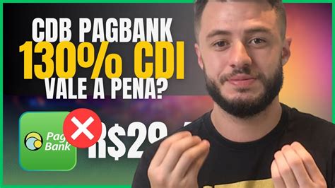 Pagbank Cdb Promocional Que Rende Do Cdi Guia Completo Youtube